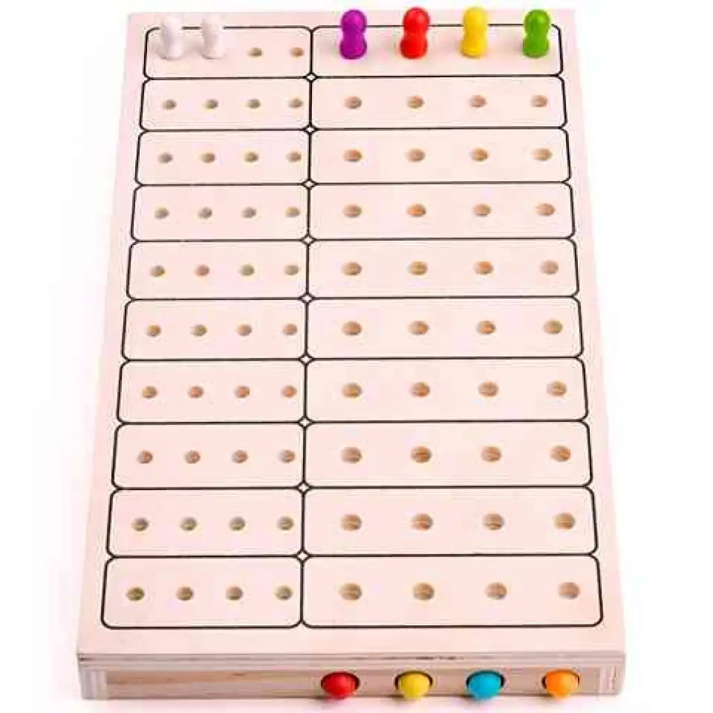 Holz-Masterlogik-Spiel - Woodyland kép 2