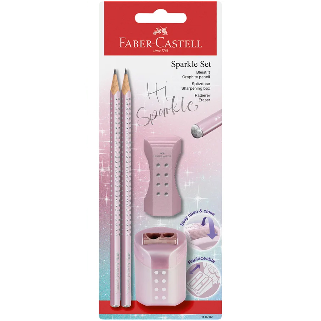 Faber-Castell: SPARKLE 4-teiliges Schreibwarenset in verschiedenen Ausführungen, 1 Stück kép 4