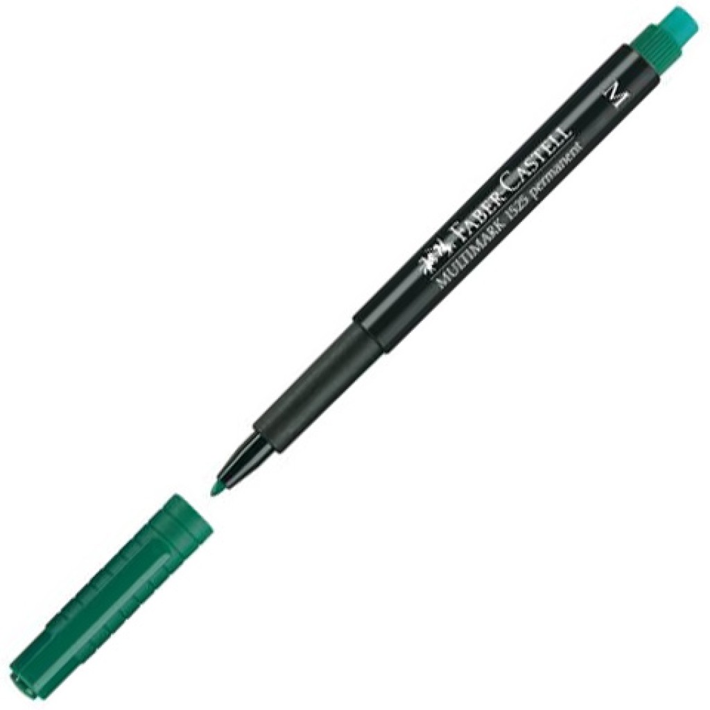 Faber-Castell: Multimark alkoholos filc M 1mm-es zöld kép 1