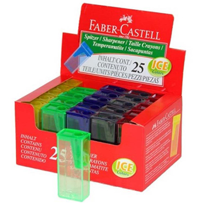Faber-Castell: Anspitzer in leuchtenden Farben in verschiedenen Ausführungen