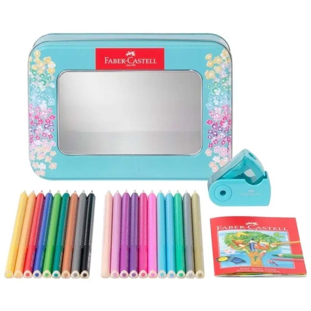 Faber-Castell: Sparkle Farbstift-Set – 20-teilig in Metalldose kép 2