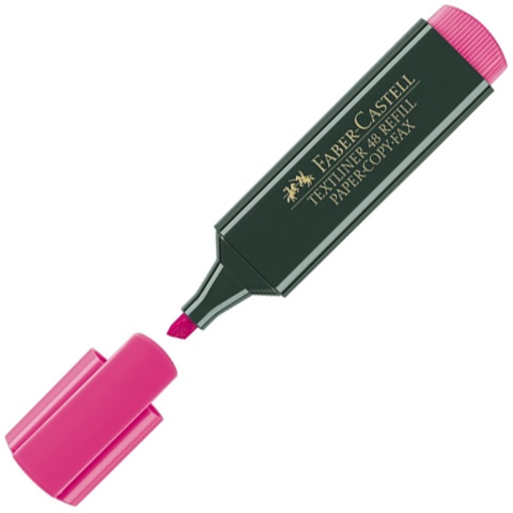 Faber-Castell: Szövegkiemelő 1548 pink színben kép 1