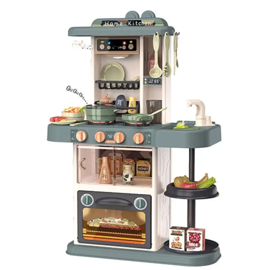 Fashion-Spielküche mit Licht und Sound, 38-teiliges Set in zwei Farben. kép 3