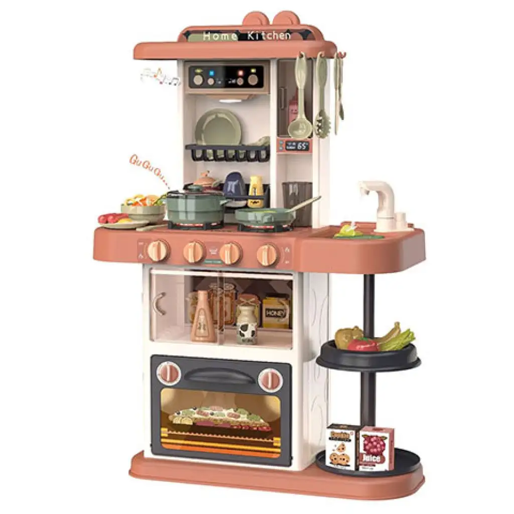 Fashion-Spielküche mit Licht und Sound, 38-teiliges Set in zwei Farben. kép 4