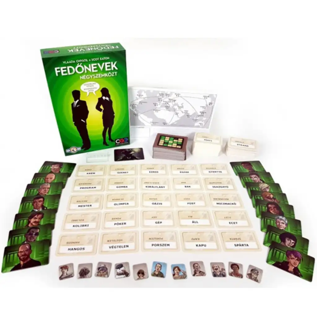 Codenames Duett Brettspiel kép 2