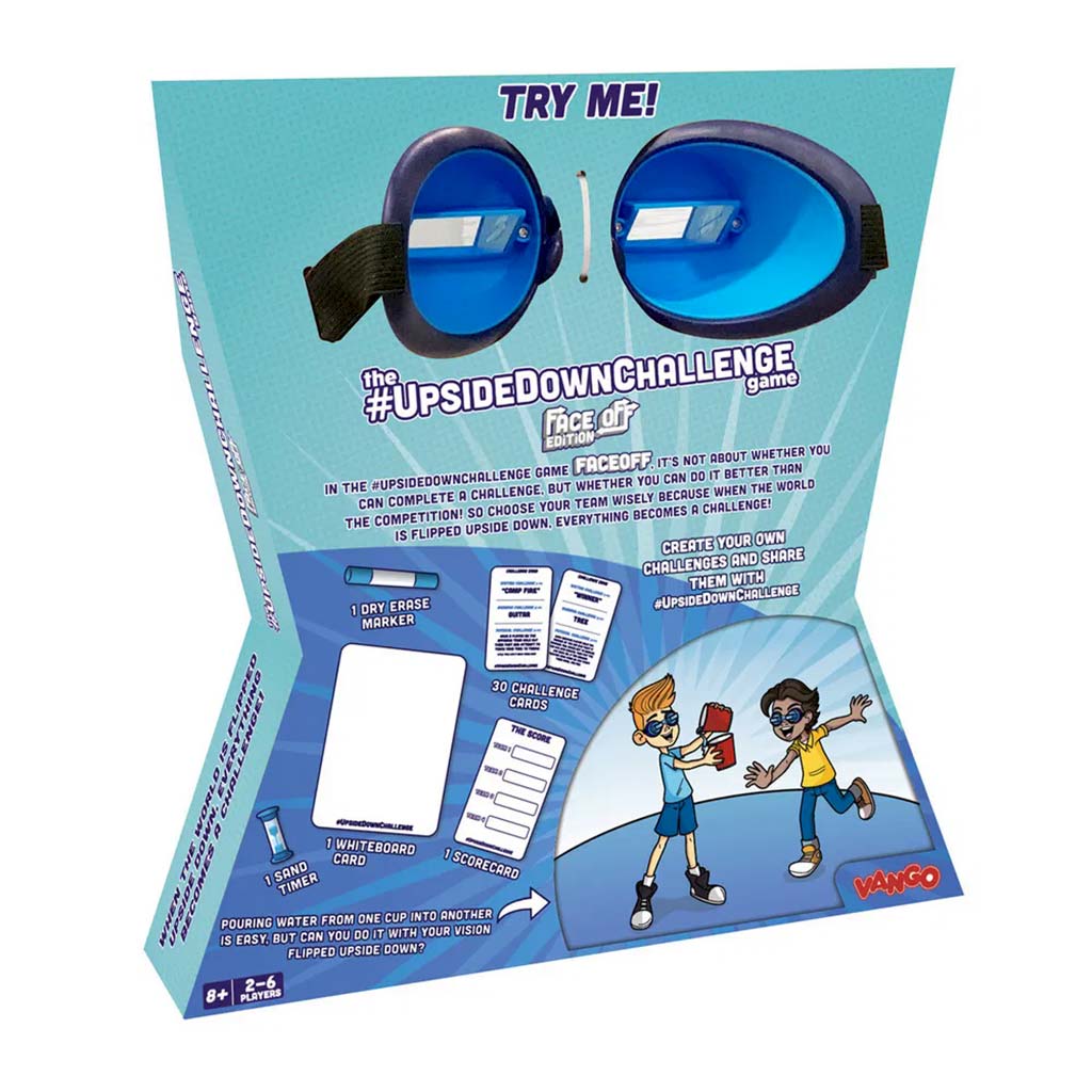 Kopf-über-Challenge Gesellschaftsspiel – Face Off Edition kép 2