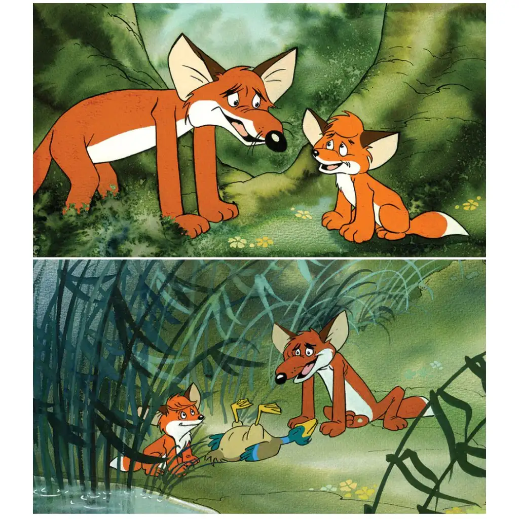 Fekete István: Vuk I. Diafilm kép 2