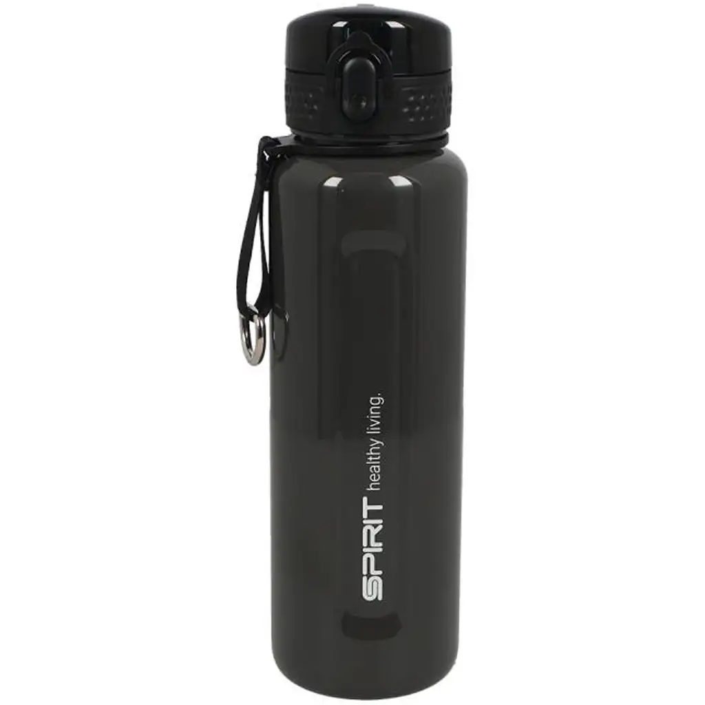 Spirit: Moment schwarze BPA-freie Trinkflasche 830ml