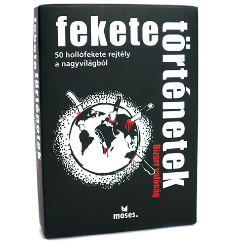 Schwarze Geschichten: Bizarr-reale Logikrätsel-Gesellschaftsspiel