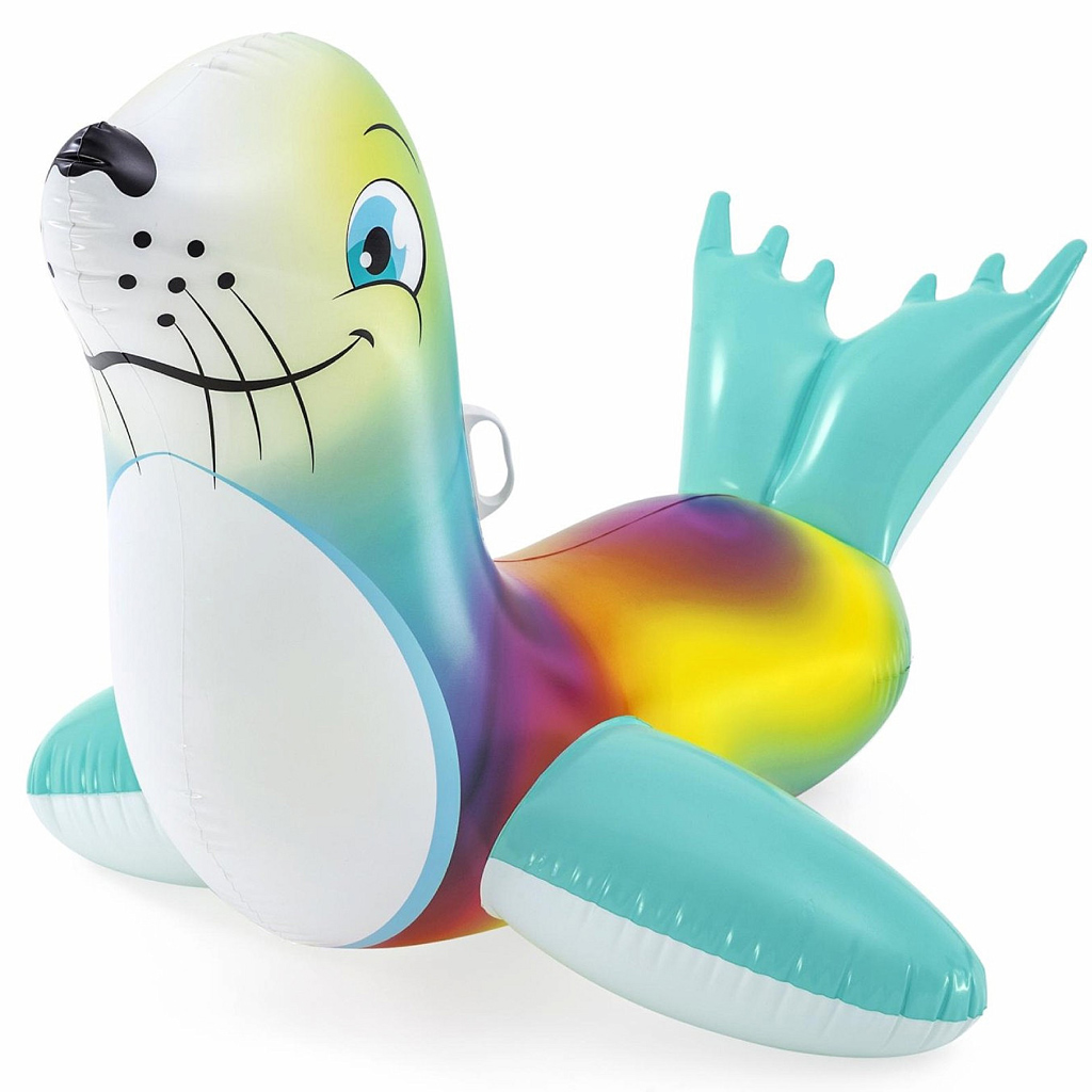 Bestway: Seerobbe Reittier Luftmatratze 157x114 cm