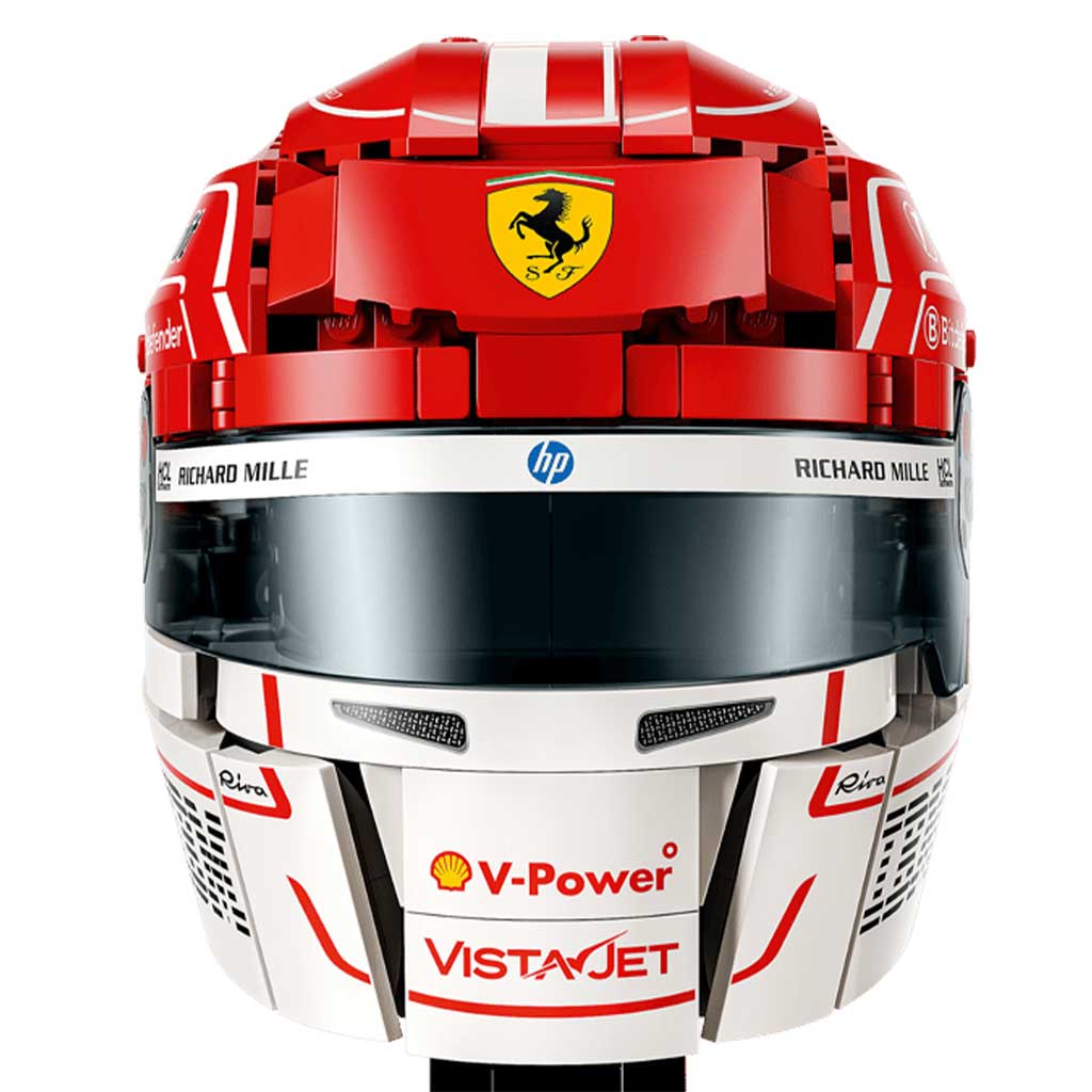 LEGO® Editions: Scuderia Ferrari HP Charles Leclerc sisakja (43014) kép 2