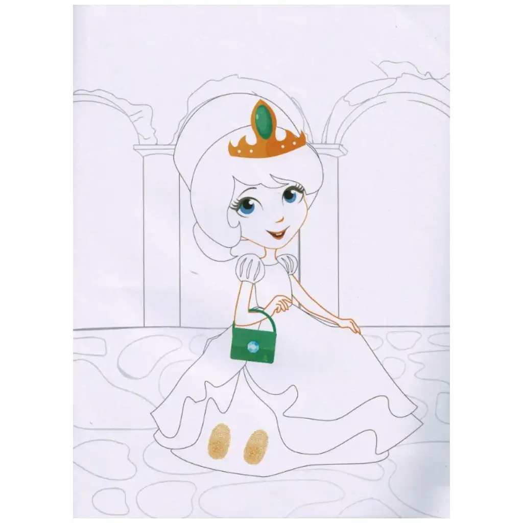 Male mit deinem Finger - Prinzessinnen kép 3