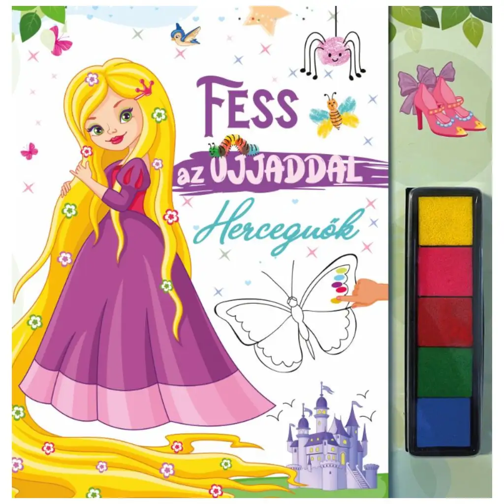 Male mit deinem Finger - Prinzessinnen