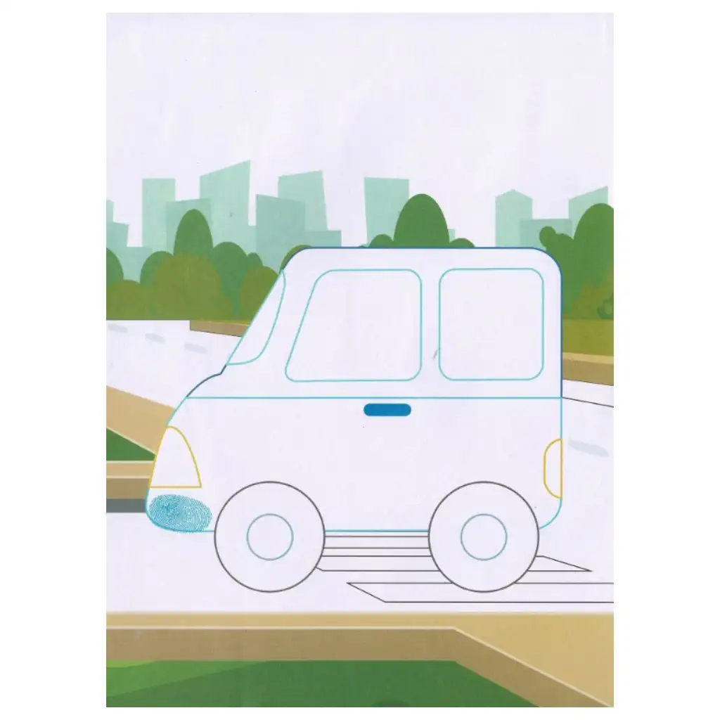 Male mit deinem Finger - Fahrzeuge kép 2