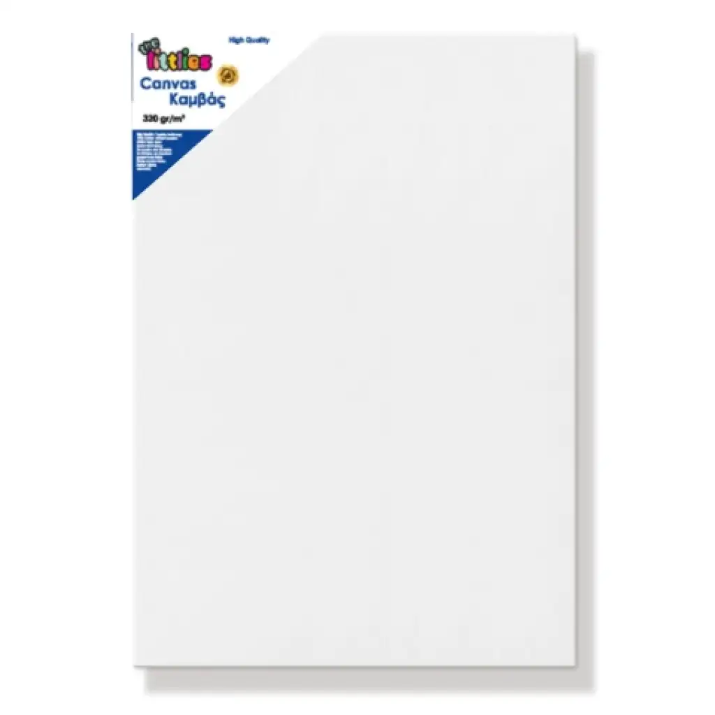 Gespannte weiße Leinwand 70x100cm