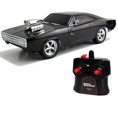 Fast & Furious: RC Doms Dodge Charger R/T ferngesteuertes Auto 1/24 - Simba Toys kép 2