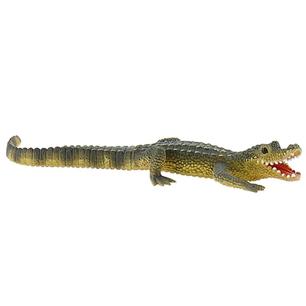 Junge Alligator-Spielzeugfigur
