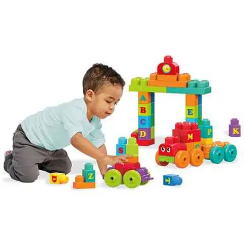 Fisher-Price: ABC-Musikzug Bausteinspiel - Mega Bloks kép 3