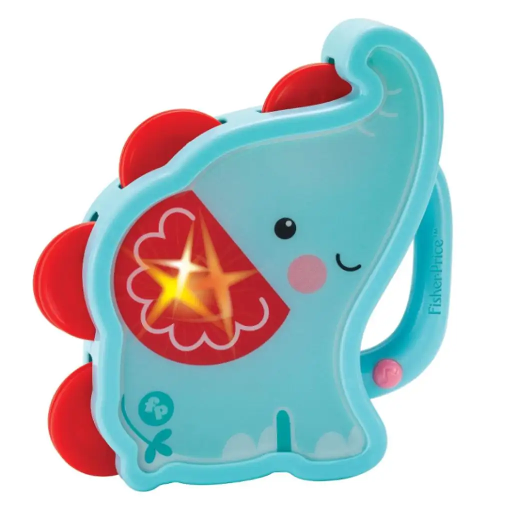 Fisher-Price: Mein erster Elefanten-Tamburin - Reig kép 2