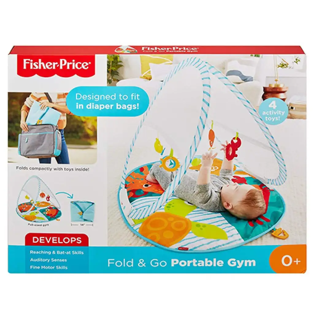 Fisher-Price: Halacskás praktikus játszószőnyeg - Mattel kép 1