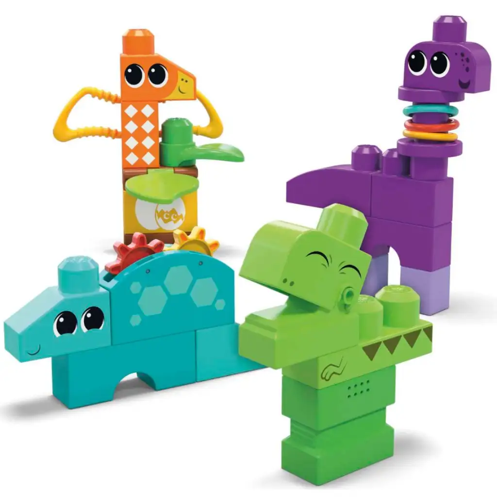 Fisher-Price: Dino-Bausatz 24-teilig - Mega Bloks kép 2
