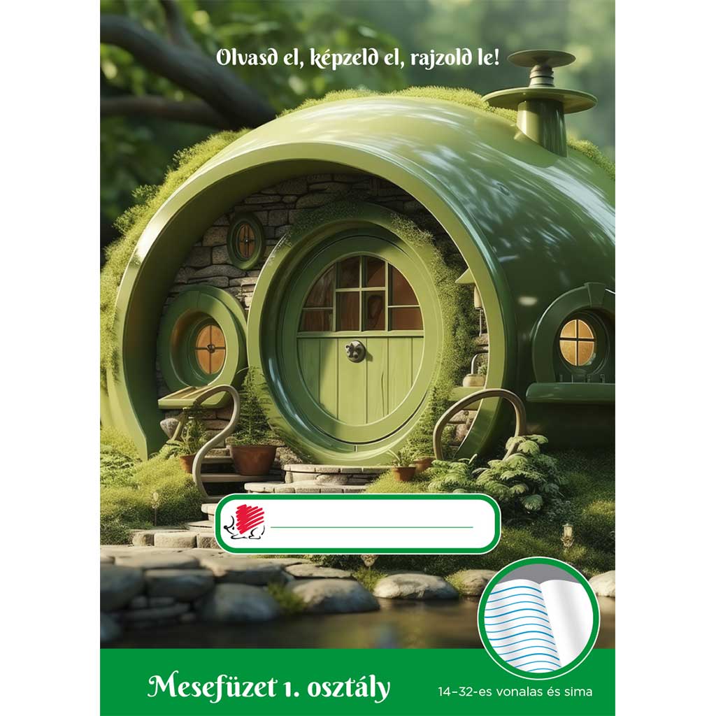 ICO: Süni Fiús I. osztályos mesefüzet A/5-ös 14-32-es vonalazással kép 1