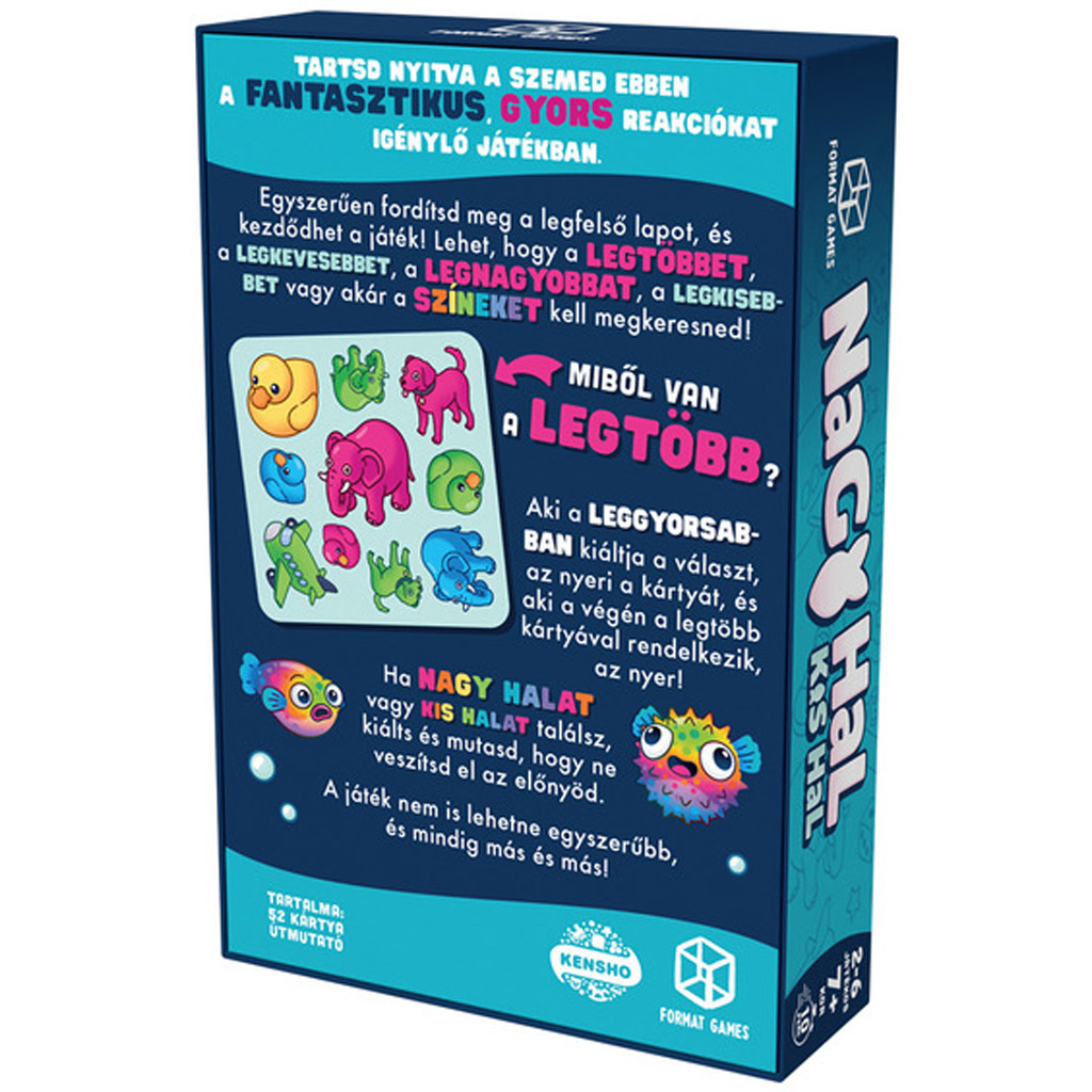 Großer Fisch, kleiner Fisch – Brettspiel kép 2