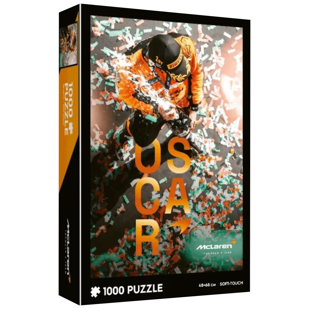 Formel-1 McLaren Oscar Piastri Soft-Touch 1000-teiliges Puzzle - Trefl