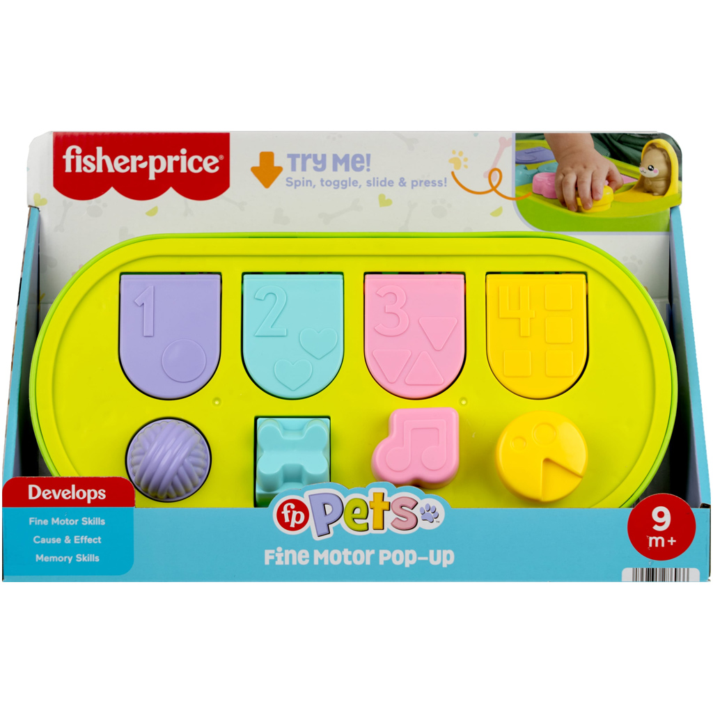 Fisher Price: Pop-up-Tier-Versteckspiel - Mattel