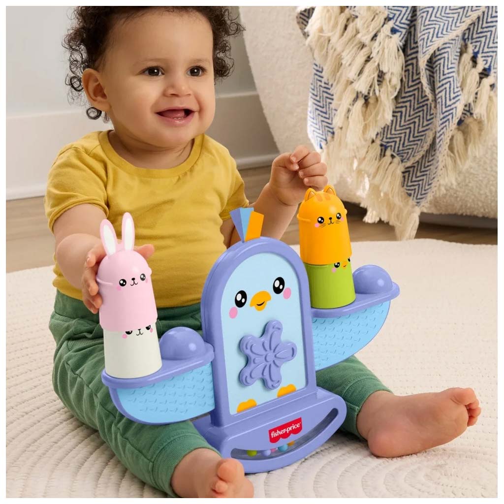 Fisher-Price: Balancierender Vögelchen-Spielset - Mattel kép 3