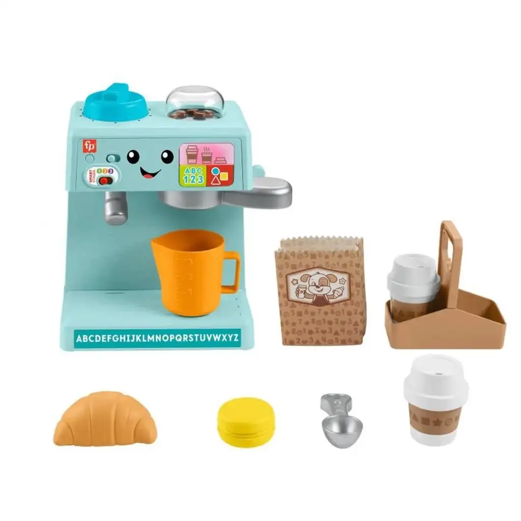 Fisher-Price: Lachen und Lernen Barista-Kaffeemaschine für Babys - Mattel kép 2