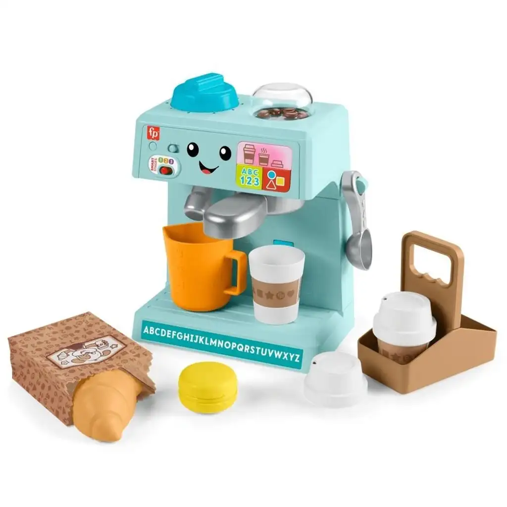 Fisher-Price: Lachen und Lernen Barista-Kaffeemaschine für Babys - Mattel kép 3
