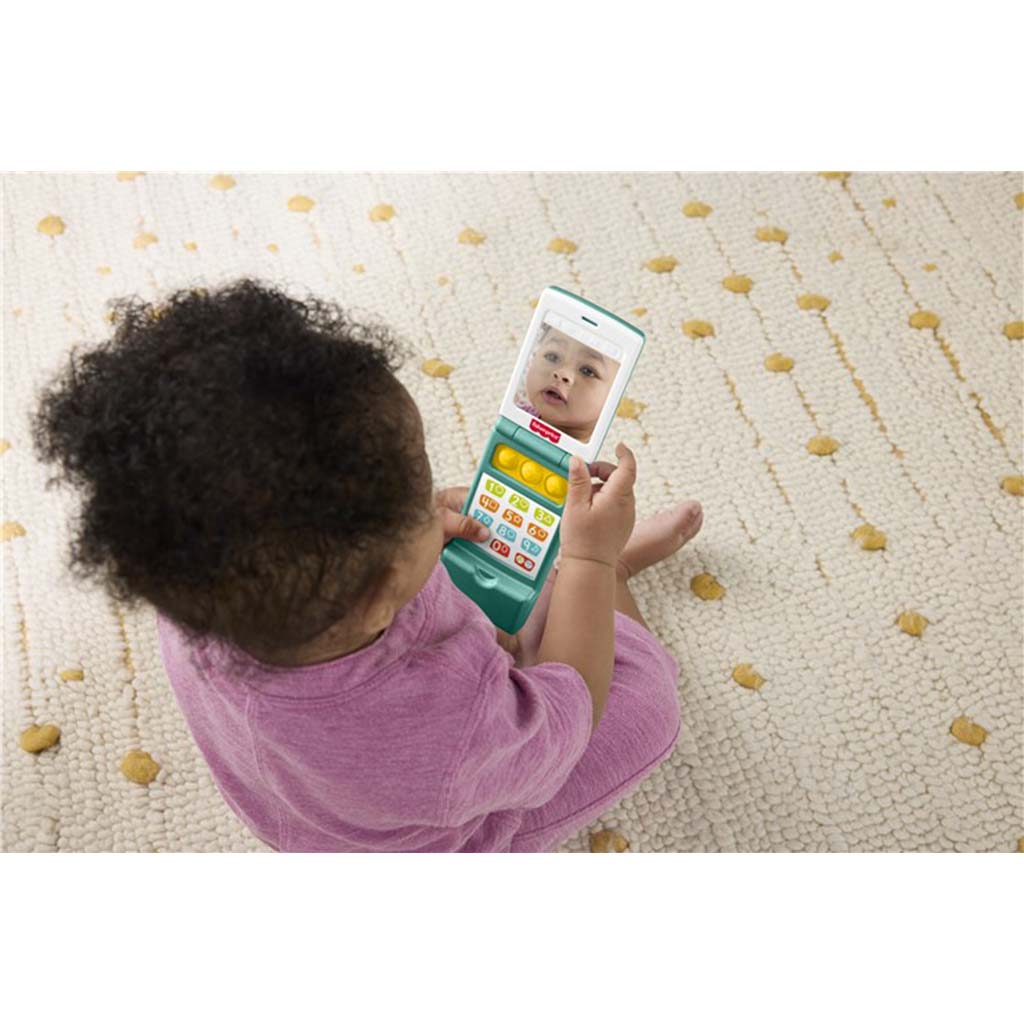 Fisher-Price: Lachen & Lernen aufklappbares Telefon – Mattel kép 3