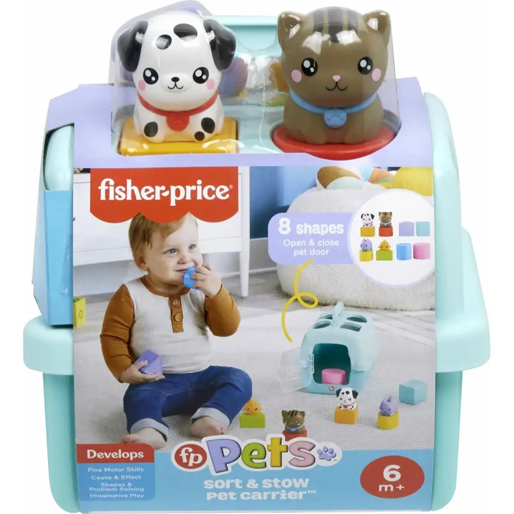 Fisher-Price: Kleine Lieblinge Beschäftigungstier Formensortierer - Mattel