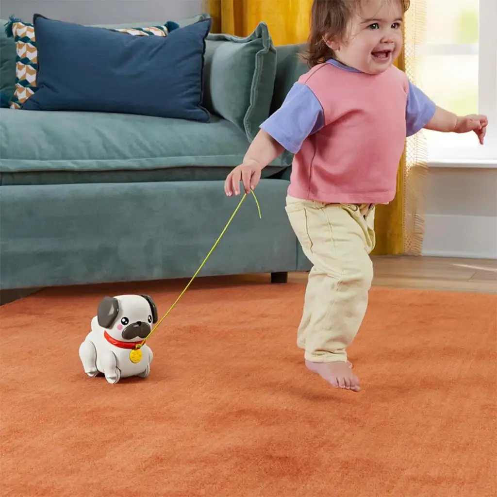 Fisher-Price: Kleine Lieblinge Beschäftigungsspaziergänger Mops - Mattel kép 3