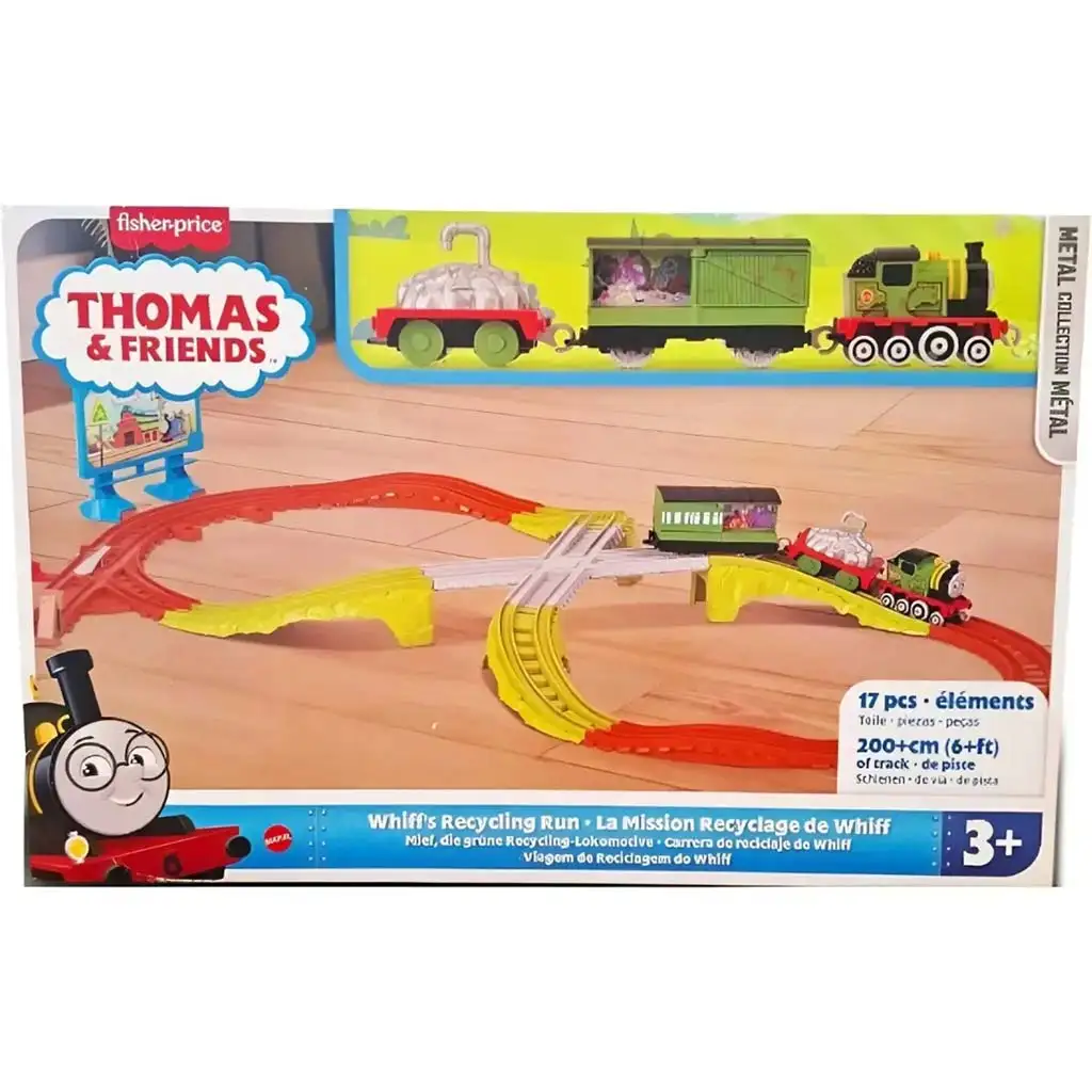 Fisher-Price: Thomas und seine Freunde - Whiffs Recycling-Lauf Spielset - Mattel