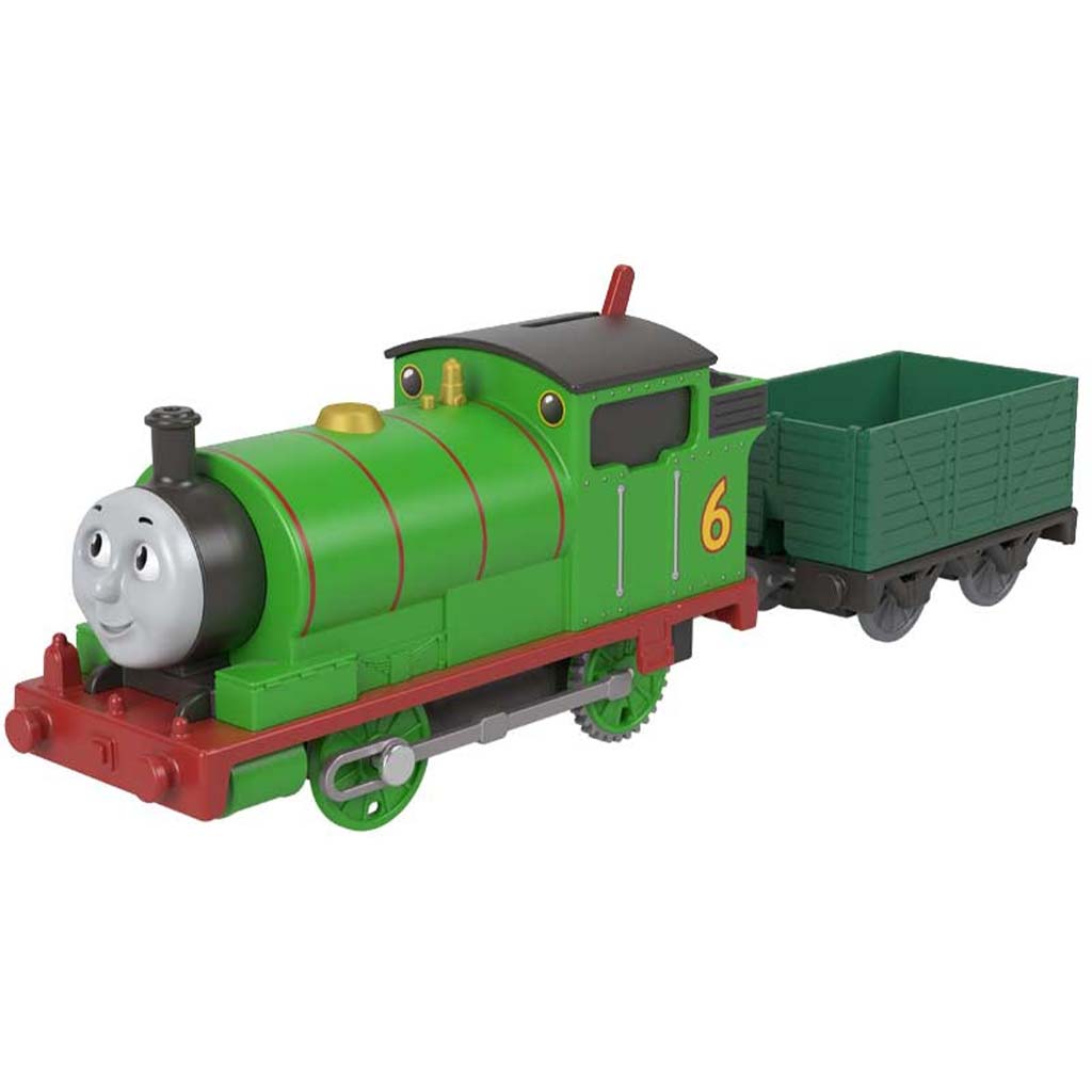 Fisher-Price: Thomas und seine Freunde – Motorisierte Lok Percy – Mattel kép 2