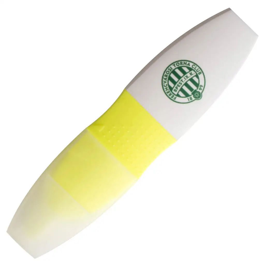 Fradi x ICO gelber Textmarker