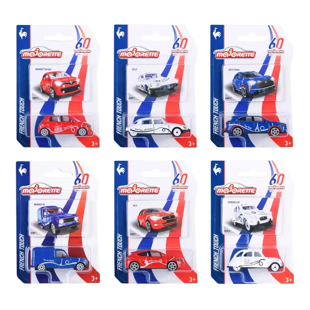 Majorette: French Touch kisautók többféle 1db - Simba Toys kép 1
