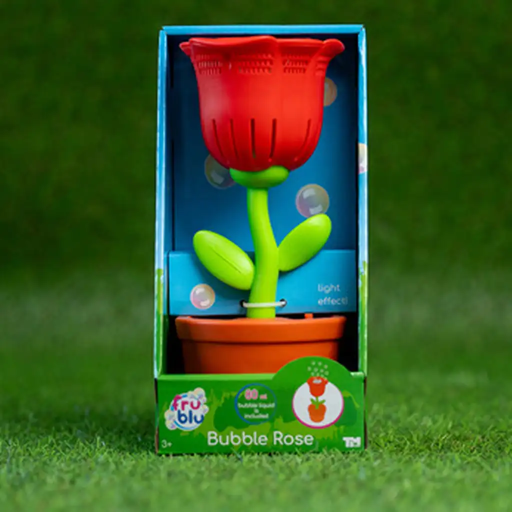 FruBlu: Lichtblasenmaschine Rose mit 2x40ml Flüssigkeit kép 3