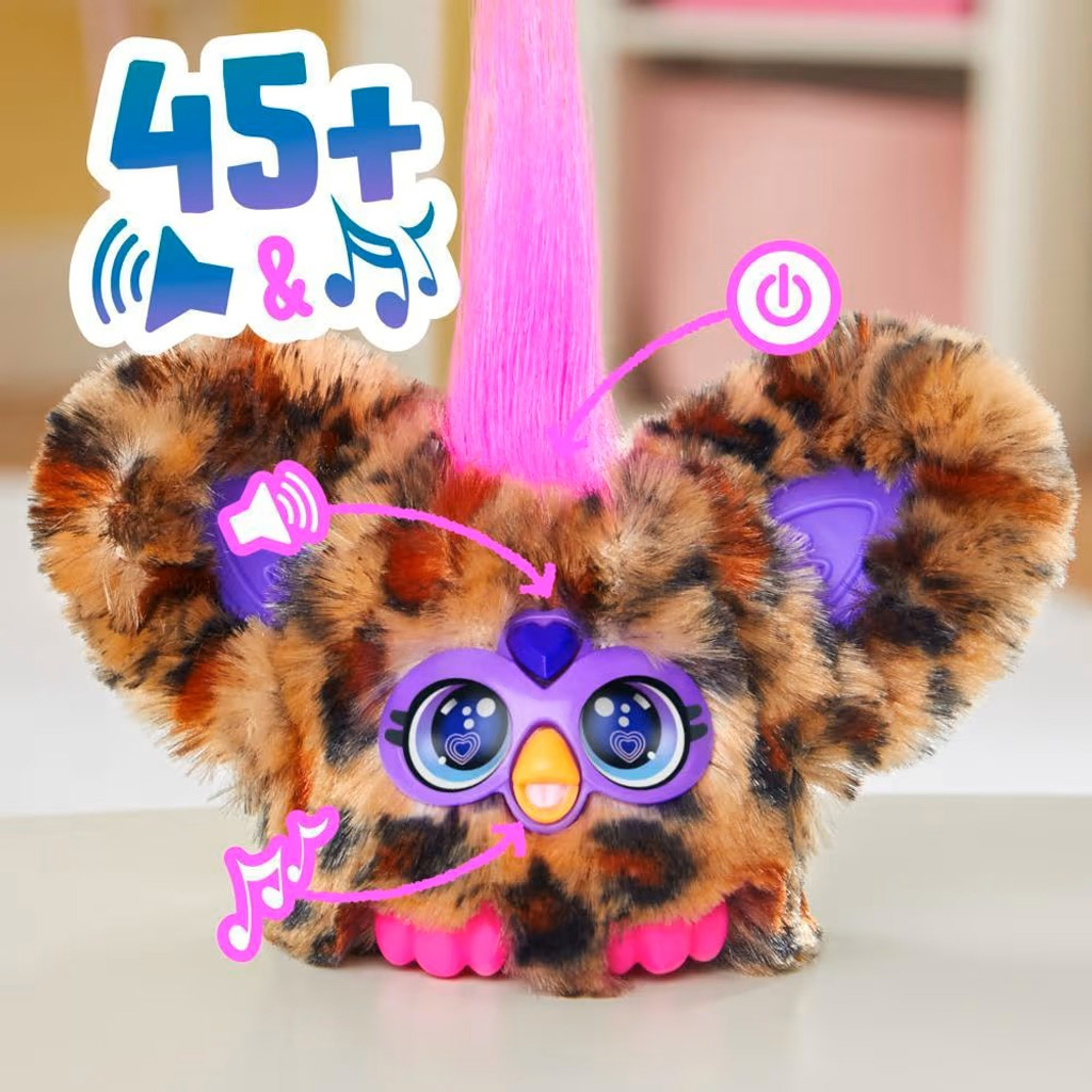 Furby: Furblets Chee-Chee interaktives Plüschtier - Hasbro kép 3