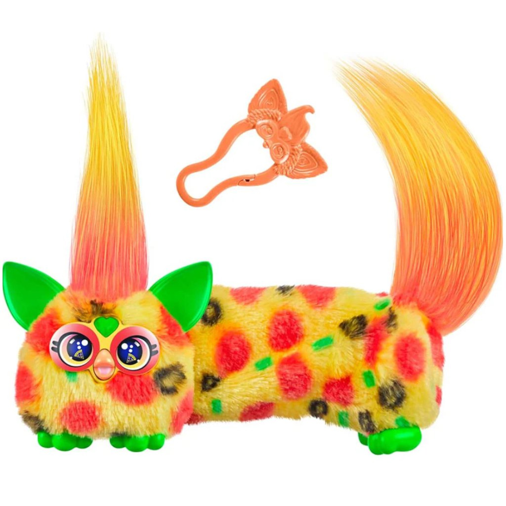 Furby: DJ Furblets Pepp-Oh-Roni interaktive Plüschfigur – Hasbro kép 2