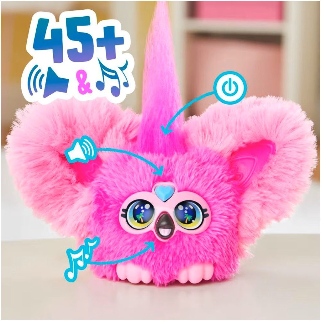 Furby: Furblets Flo-Flo interaktive Plüschfigur - Hasbro kép 3