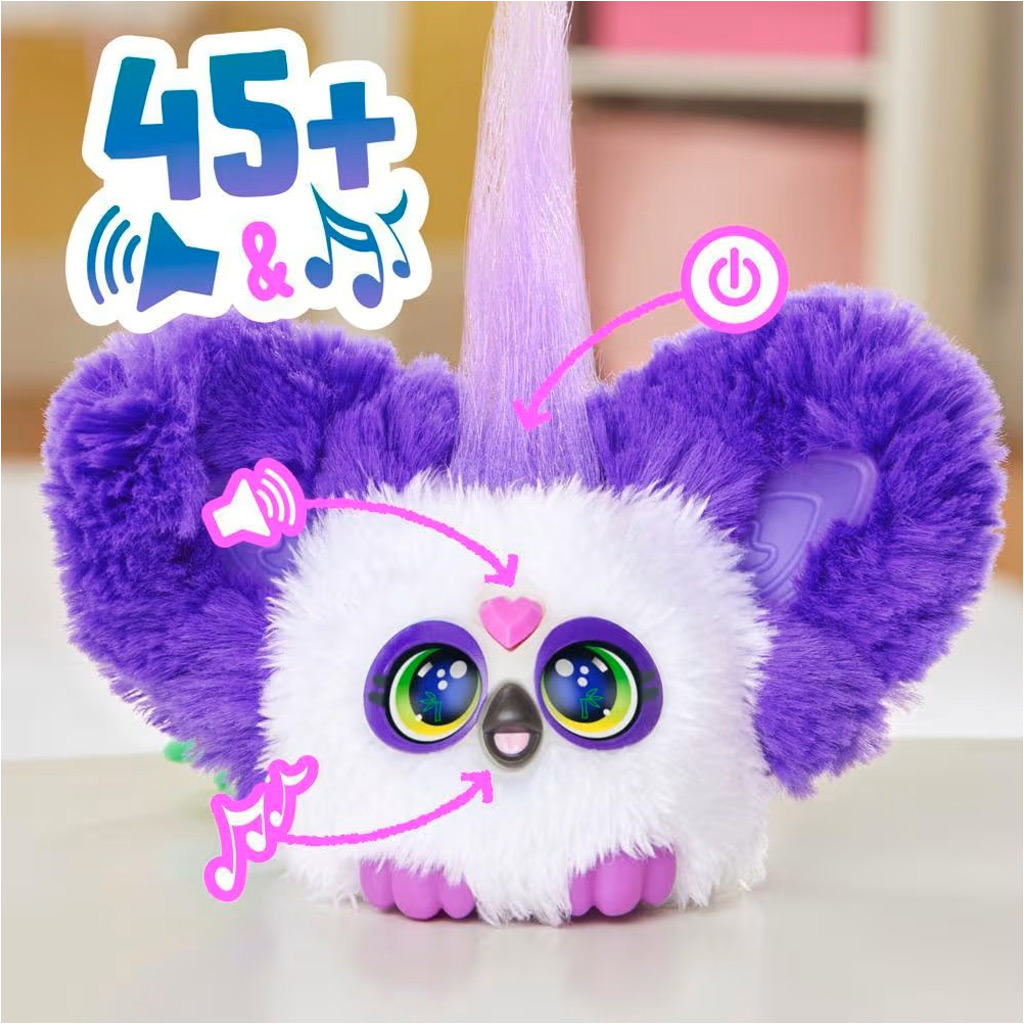 Furby: Furblets Bam-Boo interaktives Plüschtier - Hasbro kép 3