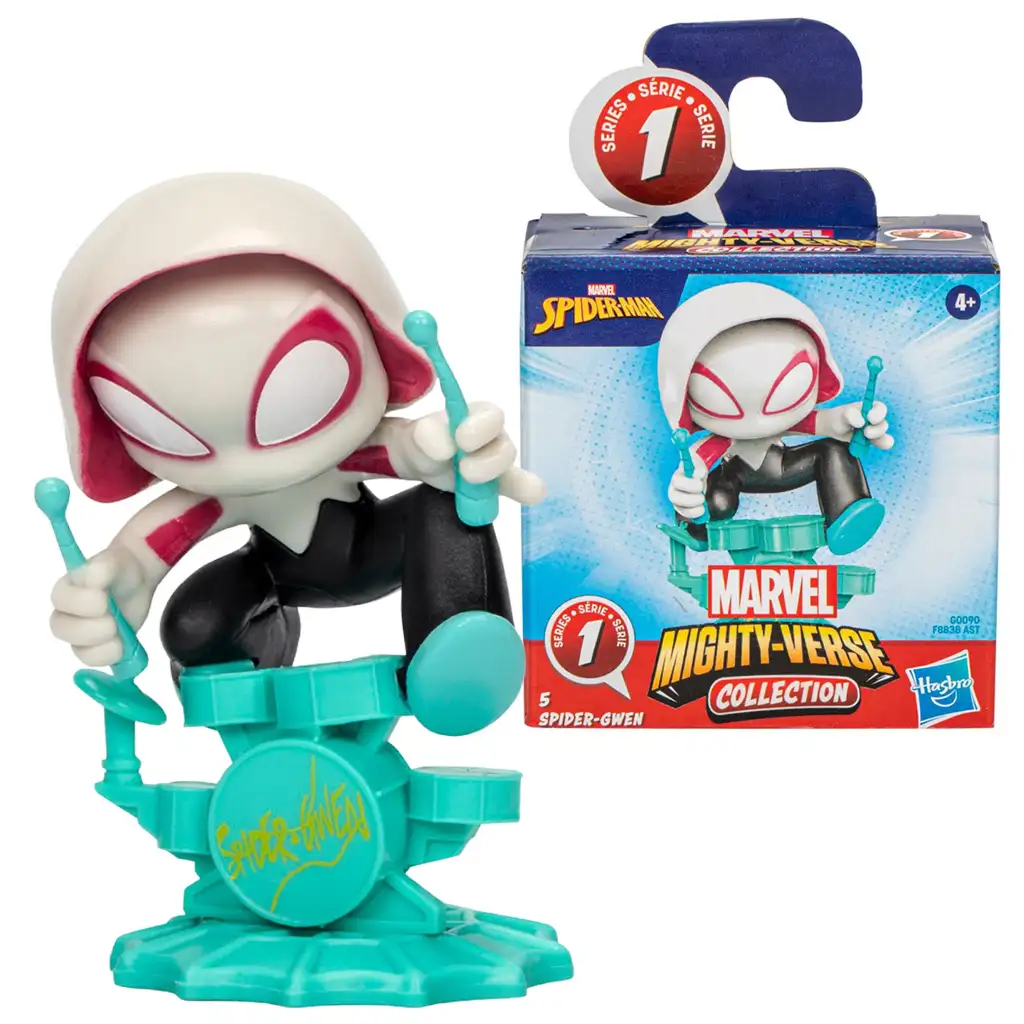 Marvel: Pókember Mighty-Verse Collection - Spider Gwen mini figura - Hasbro kép 1