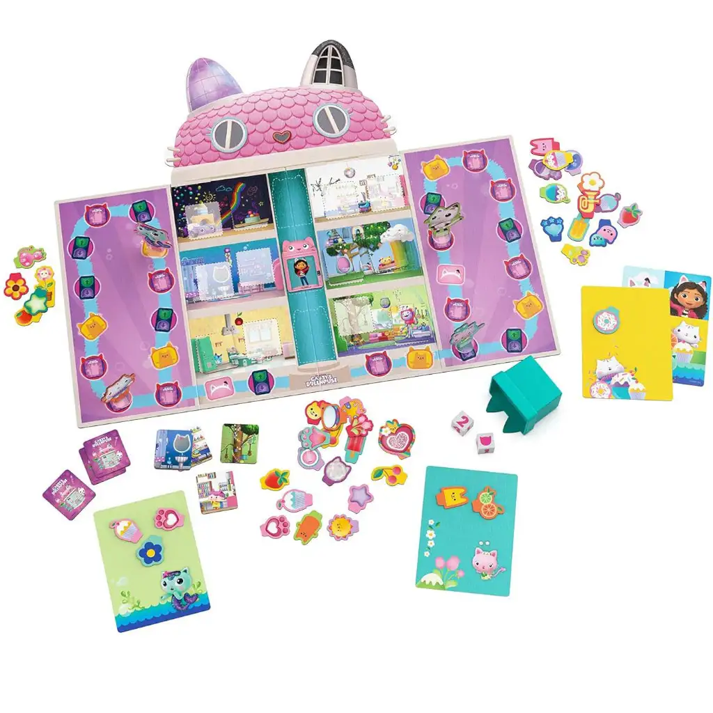 Gabis Puppenhaus: Charmante Spielesammlung Brettspiel - Spin Master kép 3