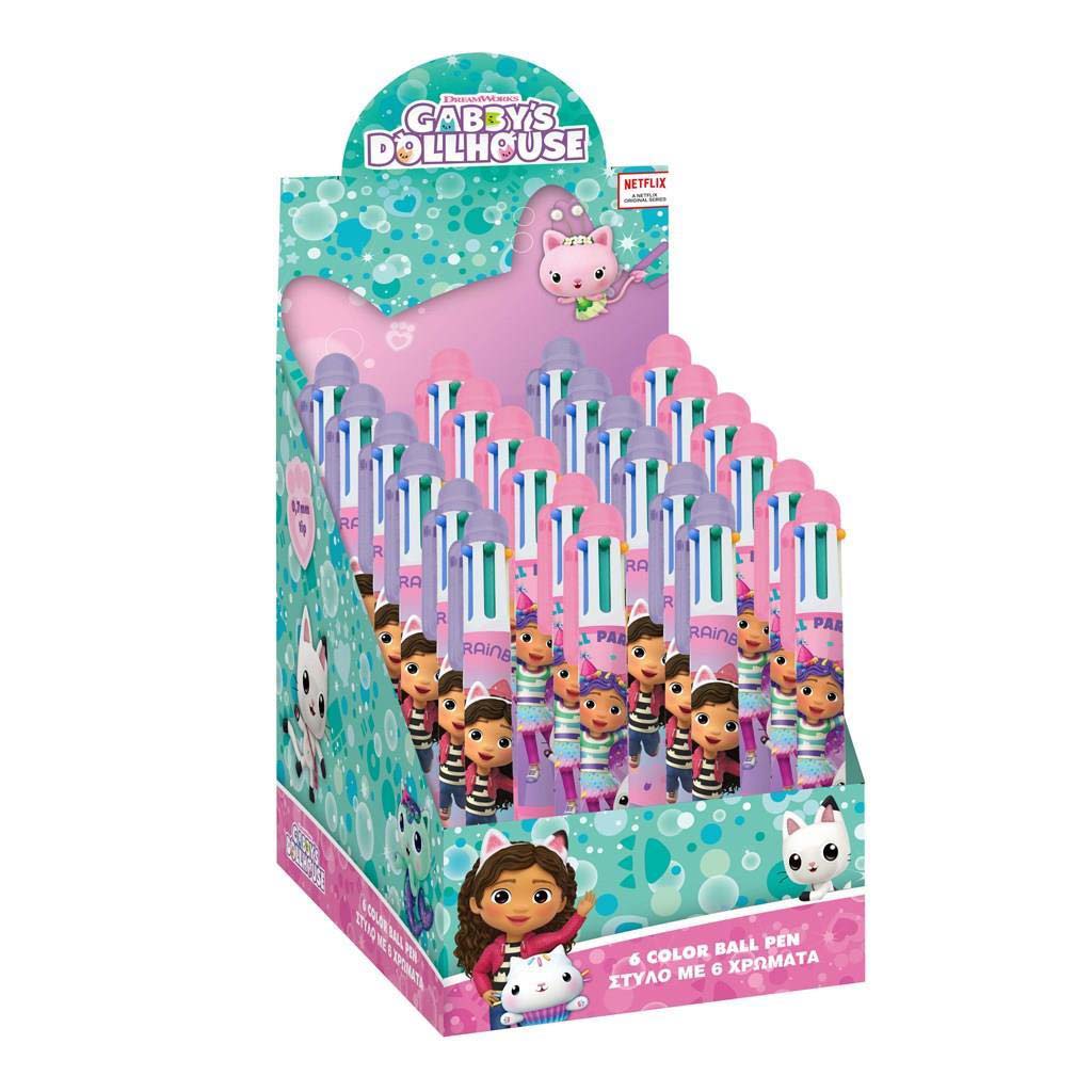Luna: Gabi Puppenhauses 6-farbiger Kugelschreiber, verschiedene Sorten, 1 Stück
