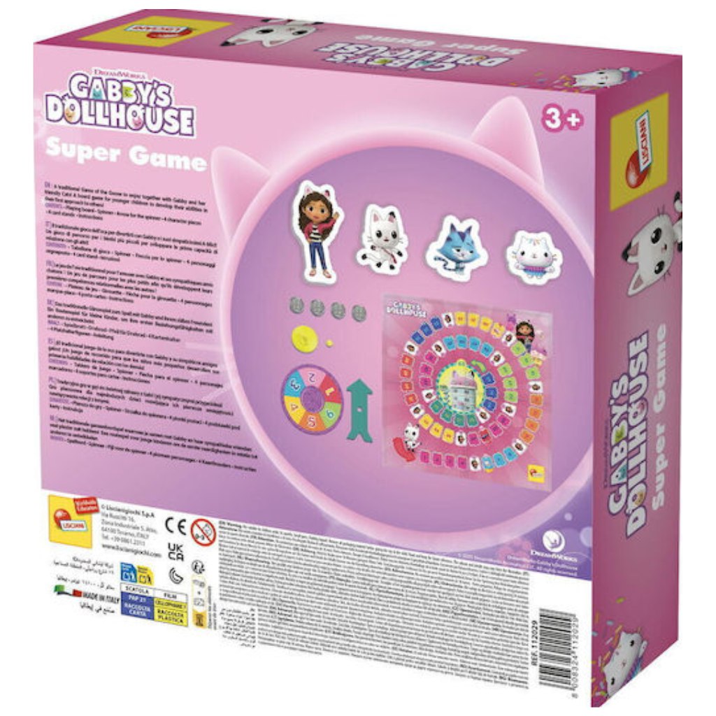 Gabis Puppenhaus: Abenteuer am Gipfel Gesellschaftsspiel - Lisciani kép 2