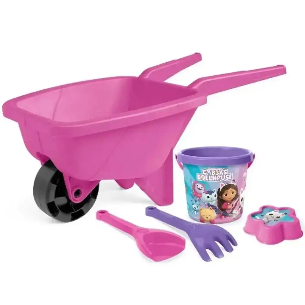 Gabis Puppenhaus Sandkastenset mit Schubkarre - Wader