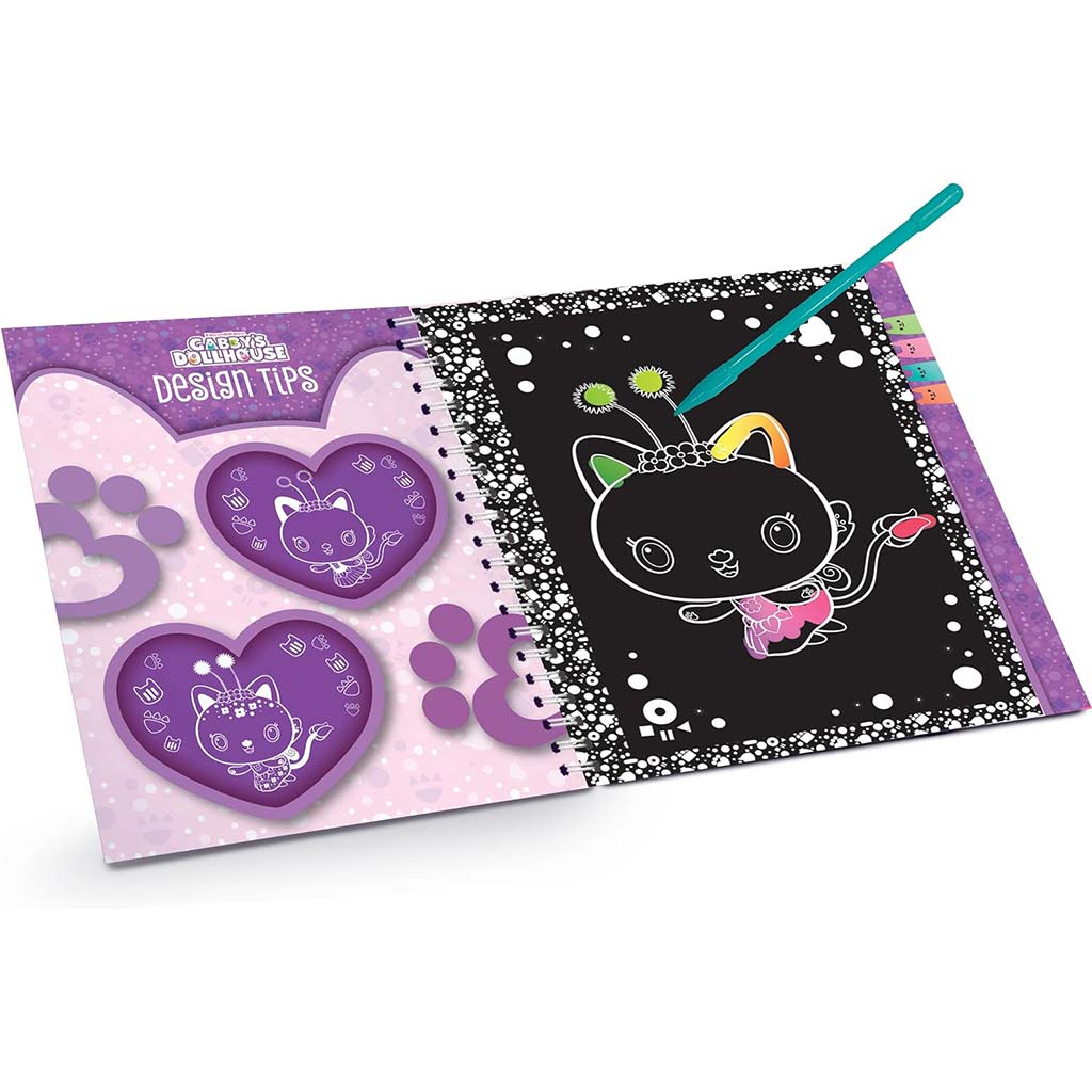 Gabis Puppenhaus Pawtastic Kratzbild Kreativset 44 Seiten - Lisciani kép 2